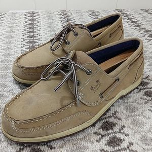 old boat shoes
